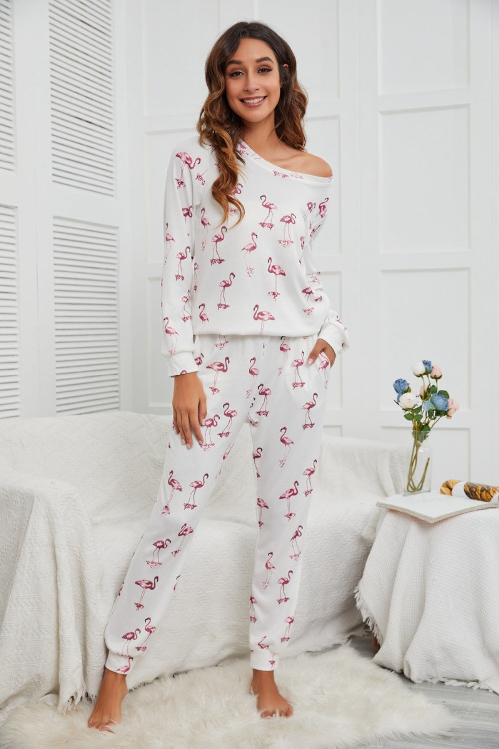 Stylish Two-Piece Lounge Set