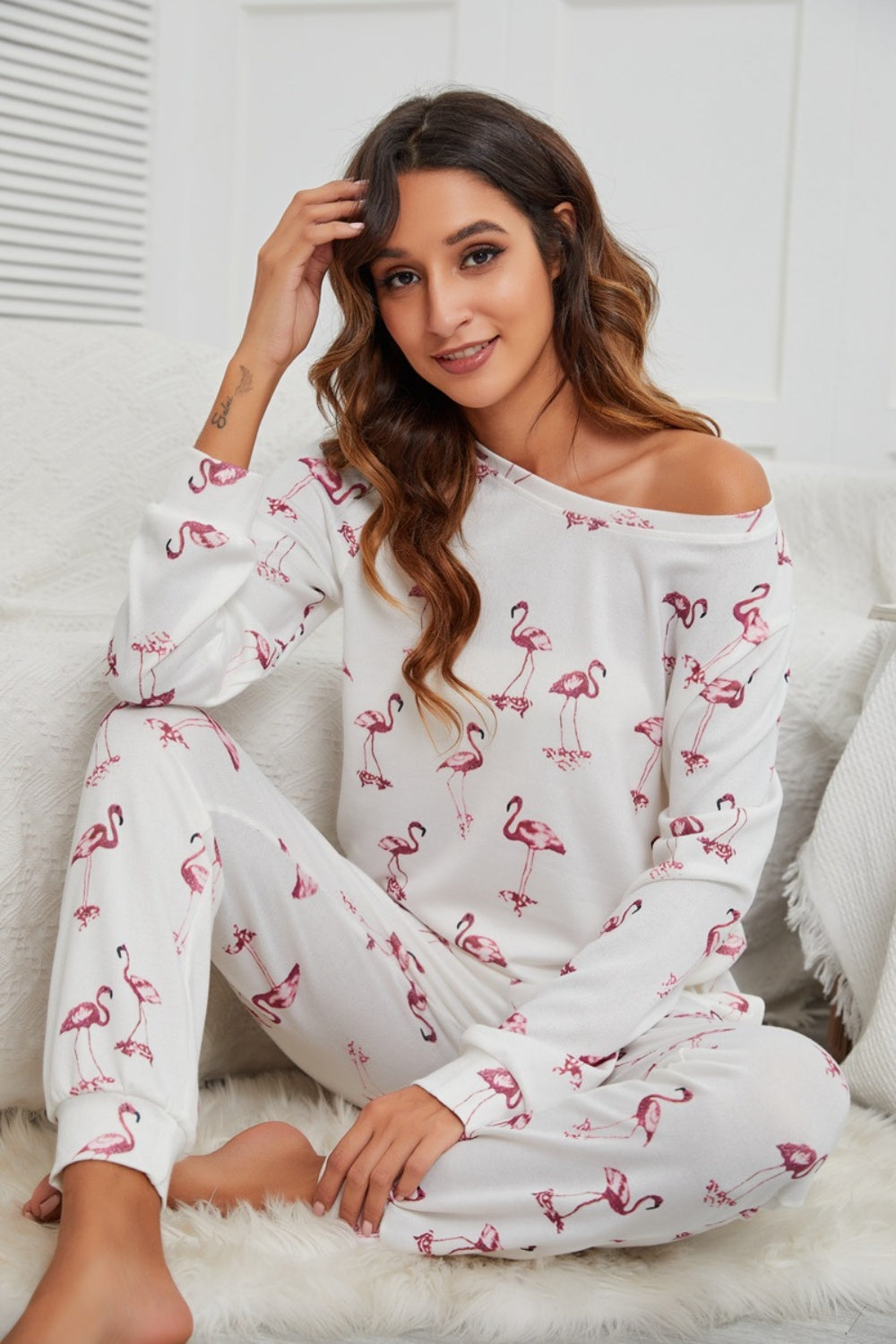 Stylish Two-Piece Lounge Set